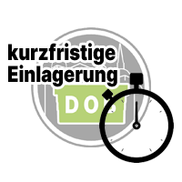 Einlagerung bis 4 Wochen